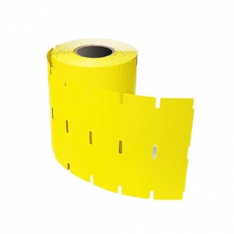 Etiqueta Open Gôndola Amarela 100x30 45M - Caixa c/ 2 rolos